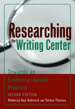 Cover of the book Researching the Writing Center by 