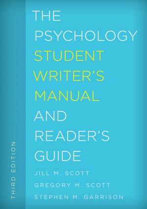 Cover of the book The Psychology Student Writer's Manual and Reader's Guide by Michael Pregot