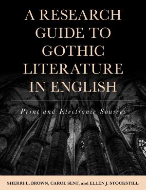 Book cover of A Research Guide to Gothic Literature in English