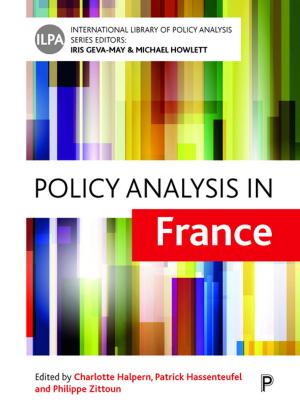 Cover of the book Policy analysis in France by 