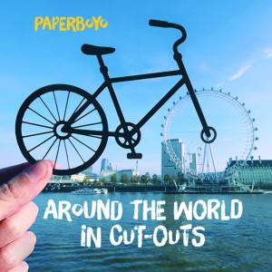 Cover of the book Around the World in Cut-Outs by Neil Zlozower, Steven Rosen