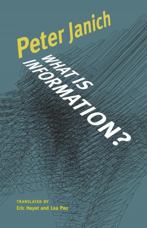Cover of the book What Is Information? by 