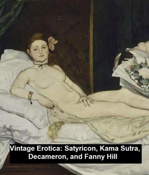 Book cover of Vintage Erotica: Satyricon, Kama Sutra, Decameron, and Fanny Hill