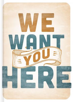 Cover of the book We Want You Here by Betty Hassler, Mary  A. Kassian