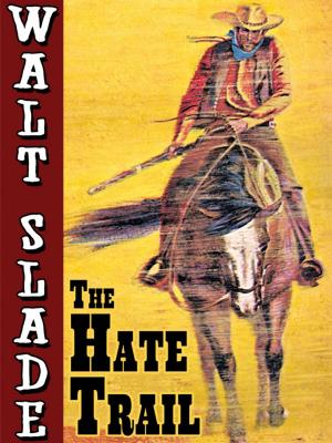 Book cover of The Hate Trail: A Walt Slade Western