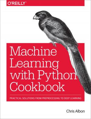 Cover of the book Machine Learning with Python Cookbook by Matt Stauffer