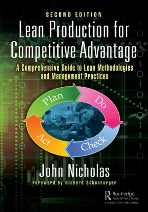 Cover of the book Lean Production for Competitive Advantage by Farhad Rassekh