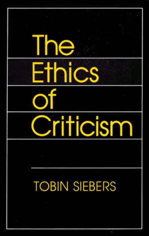 Cover of The Ethics of Criticism