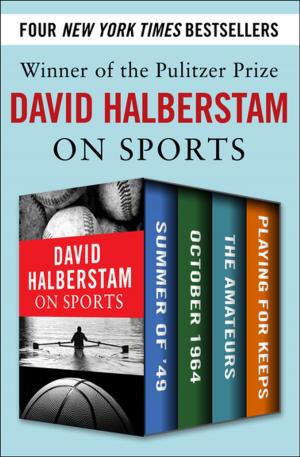 Cover of the book David Halberstam on Sports by John Bellairs, Brad Strickland