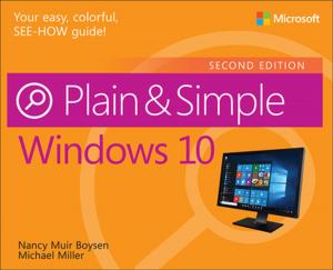 Book cover of Windows 10 Plain & Simple