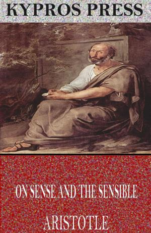 Cover of the book On Sense and the Sensible by John Milton