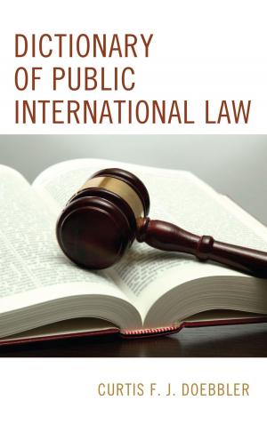Cover of the book Dictionary of Public International Law by Ann Shelby Harris, Benita Bruster, Barbara Peterson, Tammy Shutt