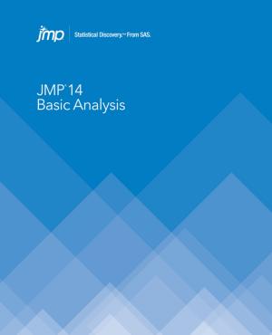 Book cover of JMP 14 Basic Analysis
