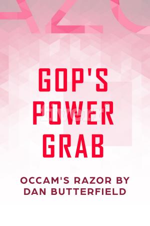 Book cover of GOP’s POWER GRAB