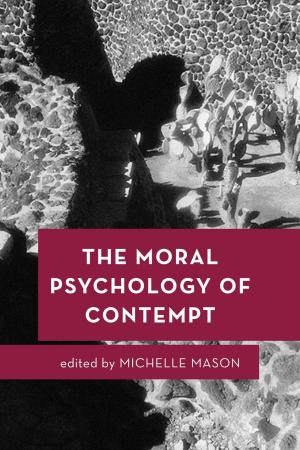 Cover of the book The Moral Psychology of Contempt by Eric Alliez, Professor