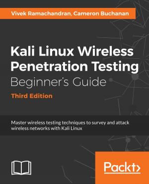Book cover of Kali Linux Wireless Penetration Testing Beginner's Guide - Third Edition