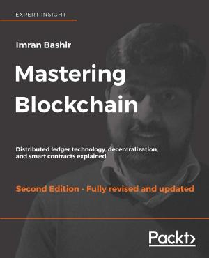 Cover of the book Mastering Blockchain by Alex Tellez, Michal Malohlava, Max Pumperla