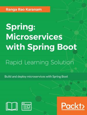 Cover of the book Spring: Microservices with Spring Boot by Dmitry Eliseev, Andrew Bogdanov