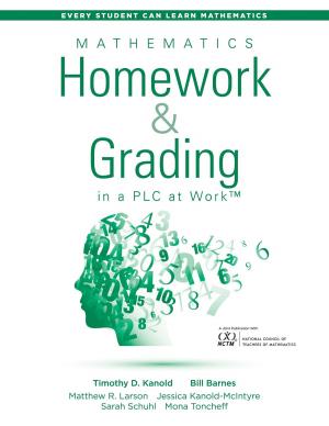 Cover of the book Mathematics Homework and Grading in a PLC at Work™ by Tom Schimmer