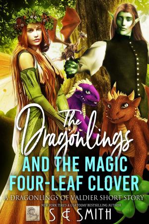 Book cover of The Dragonlings and the Magic Four-Leaf Clover
