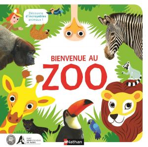 Cover of the book Bienvenue au zoo by Lorris Murail, Elisabeth Brami