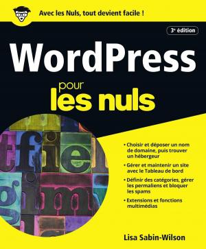 Cover of the book WordPress pour les Nuls, grand format, 3e édition by Vincent BENET, Oleg CHINKAROUK, Andrew KAUFMAN, Serafima GETTYS