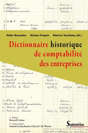 Cover of the book Dictionnaire historique de comptabilité des entreprises by Jean-Paul Bronckart