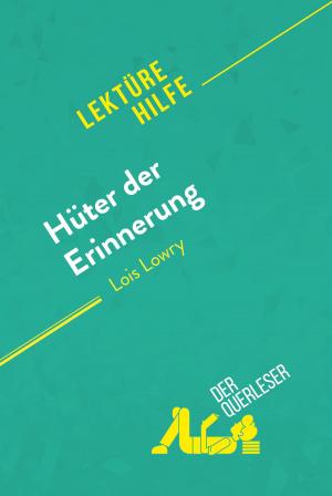 Book cover of Hüter der Erinnerung von Lois Lowry (Lektürehilfe)