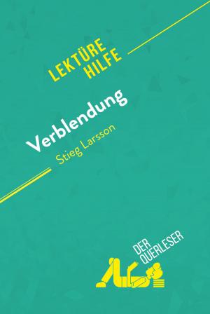 Cover of the book Verblendung von Stieg Larsson (Lektürehilfe) by Nadège Nicolas, Johanna Biehler