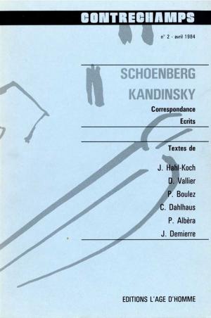 Cover of the book Schoenberg - Kandinsky. Correspondance, écrits by Collectif