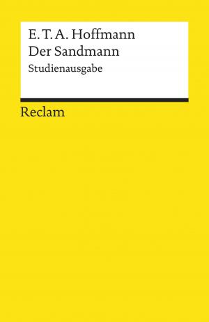 Cover of the book Der Sandmann. Studienausgabe by David Hume, Falk Wunderlich, Falk Wunderlich