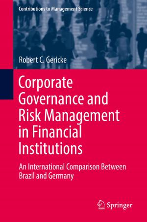 Cover of the book Corporate Governance and Risk Management in Financial Institutions by Andreas Öchsner, Resam Makvandi