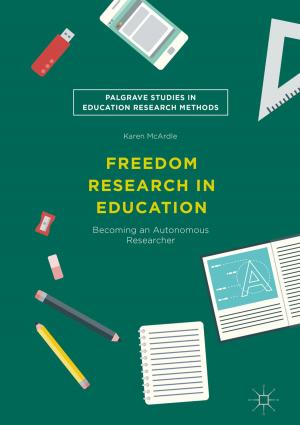 Cover of the book Freedom Research in Education by Ivan B. Djordjevic