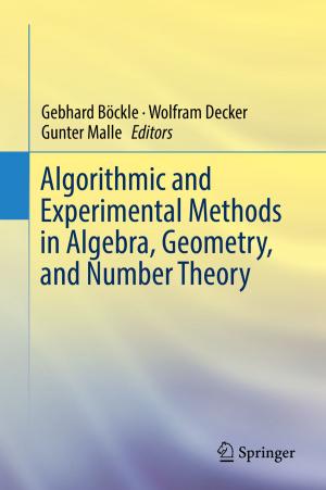 Cover of Algorithmic and Experimental Methods in Algebra, Geometry, and Number Theory