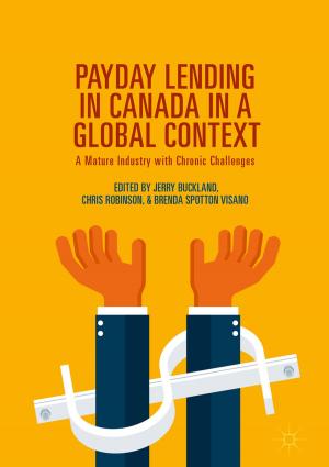 Cover of the book Payday Lending in Canada in a Global Context by Steven De Haes, Wim Van Grembergen
