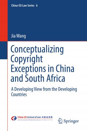 Cover of the book Conceptualizing Copyright Exceptions in China and South Africa by Juan C. Burguillo