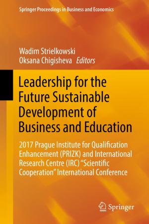 Cover of the book Leadership for the Future Sustainable Development of Business and Education by Jerrold Lerman, Charles J. Coté, David J. Steward