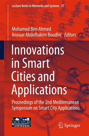 Cover of the book Innovations in Smart Cities and Applications by Jared Sexton