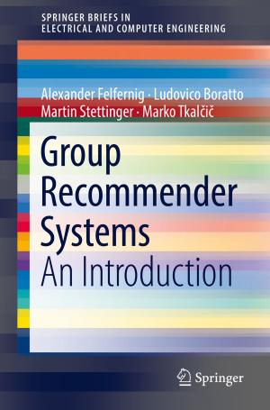 Cover of the book Group Recommender Systems by Tuomo Peltonen