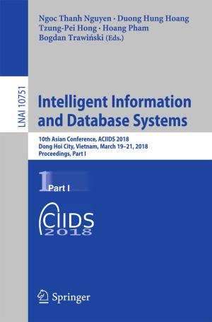 Cover of the book Intelligent Information and Database Systems by Sviatoslav Timashev, Anna Bushinskaya