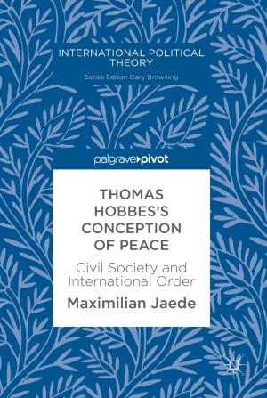 Cover of the book Thomas Hobbes's Conception of Peace by Robert A. McCoy, Subiman Kundu, Varun Jindal