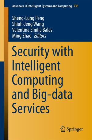 Cover of the book Security with Intelligent Computing and Big-data Services by Saleem Mohammed Ridha Taha