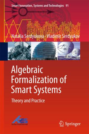 Cover of the book Algebraic Formalization of Smart Systems by Rafael Martínez-Guerra, Christopher Diego Cruz-Ancona