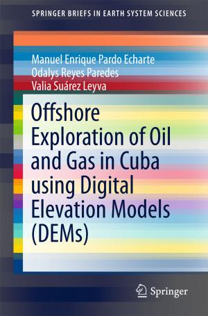 Book cover of Offshore Exploration of Oil and Gas in Cuba using Digital Elevation Models (DEMs)
