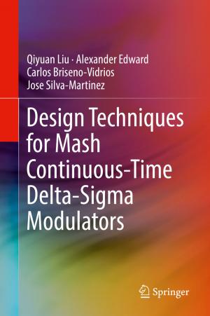 Cover of the book Design Techniques for Mash Continuous-Time Delta-Sigma Modulators by Chiang Kao