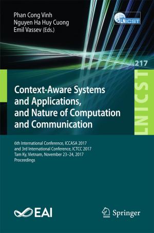 Cover of the book Context-Aware Systems and Applications, and Nature of Computation and Communication by Sergey Bezuglyi, Palle E. T. Jorgensen