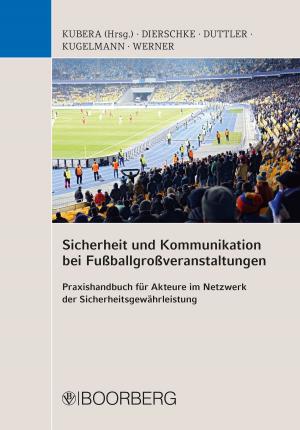 Cover of Sicherheit und Kommunikation bei Fußballgroßveranstaltungen