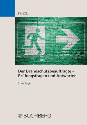 Cover of Der Brandschutzbeauftragte – Prüfungsfragen und Antworten