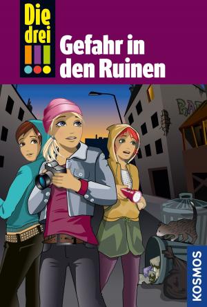 Book cover of Die drei !!!, 71, Gefahr in den Ruinen (drei Ausrufezeichen)