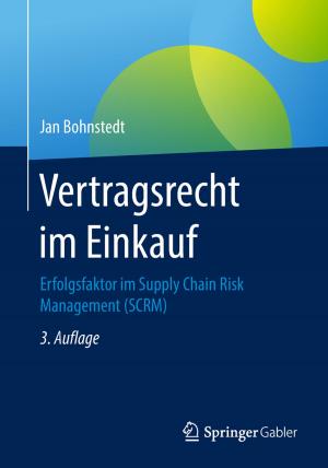 Cover of the book Vertragsrecht im Einkauf by Ralf T. Kreutzer, Andrea Rumler, Benjamin Wille-Baumkauff